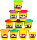 Play Doh Modeling Compound 10-Pack Case of Assorted Colors Non-Toxic Colors playdough for Kids Multicolor
