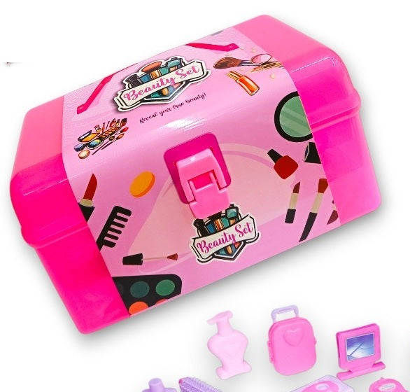 Beauty Set For Kids Makeup Kits For Toy for Kids | Toy Cosmetic Pretend Play Kit For Girl Gift with Princess Case Makeup Set Kids Toy