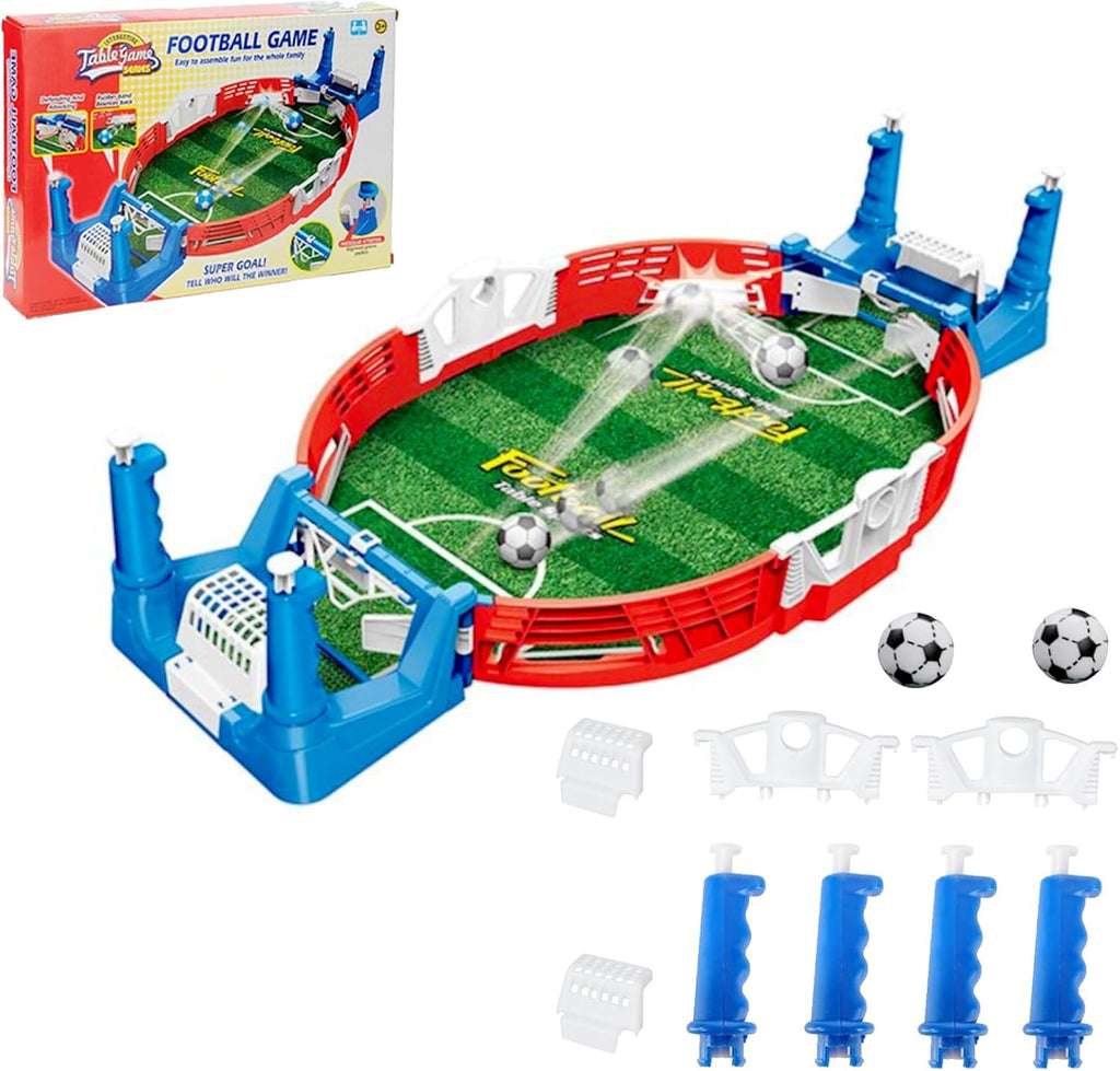 Mini Table Football Game, Table Football Desktop Football Toy Gifts for Children Boy Indoor 2-Player Party Tabletop Soccer Toys for Children Kids Adults