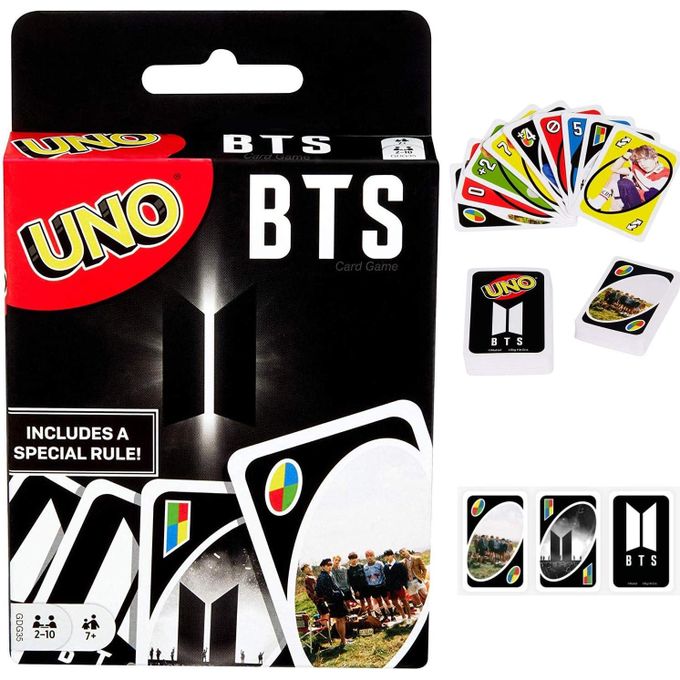 UN0 BTS Cards Game Play with Family and Friends and Ideal for Parties, Travel, and Family Gatherings