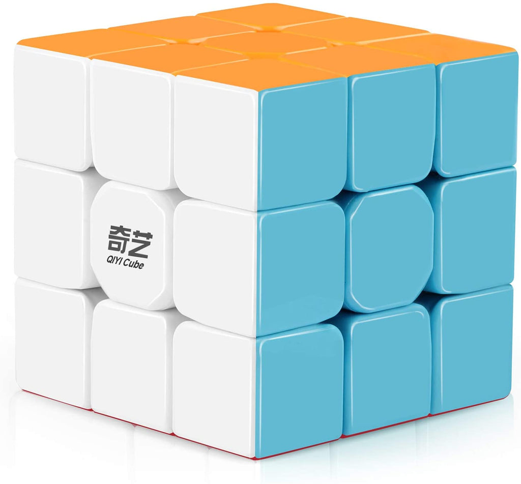 Original Qiyi Rubiks Cube 3x3 Sticker Less Qiyi Warrior S Best Quality Fast Speed Magic Rubik Speed Cube Educational Puzzle Toys