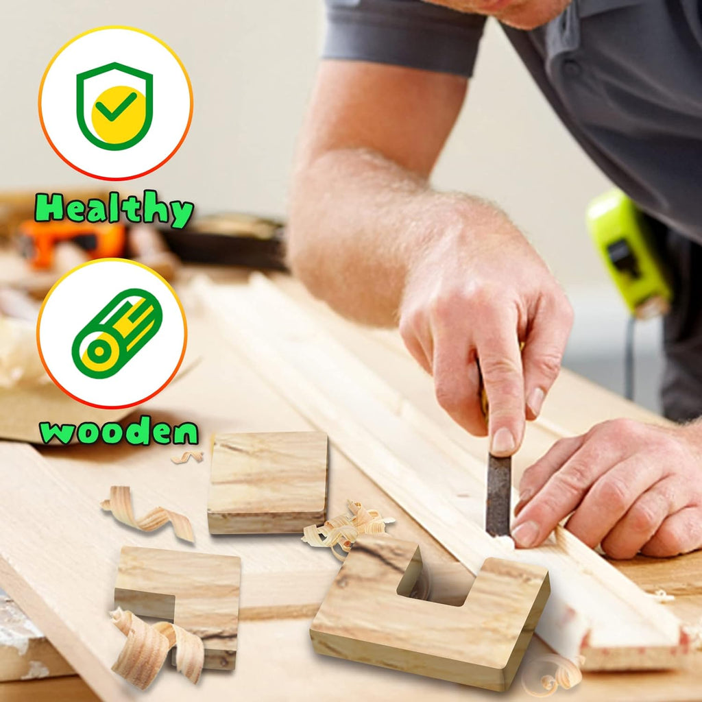 Wooden Puzzle for kids 3D Jigsaw STEM Intelligence Toys Educational Gift for Toddlers Intelligent - Educational Blocks and Brain Teaser Tangram Jigsaw Puzzle