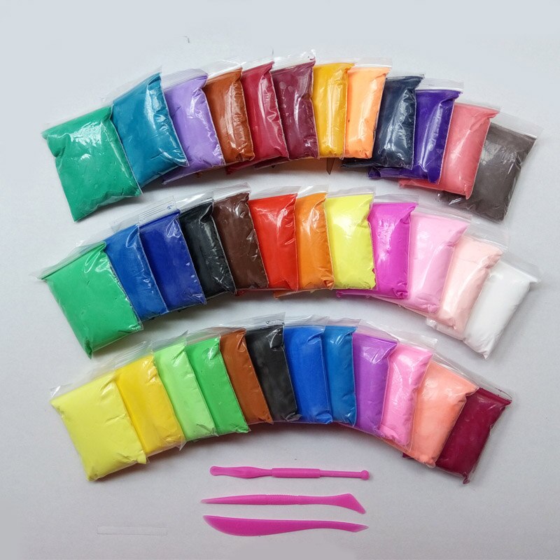 Fomic Play Dough Air Dry Polymer Clay Slime with Free Tools Fomic Polymer Light Clay Slime Playdough For Kids With Free Tools
