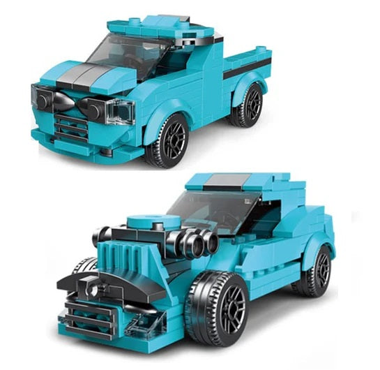 10in1 Lego Building Blocks Multificence Thunder Racing Vehicle 10 Model Lego Sets For Kids Educational DIY Toys Creative Mind Lego Blocks For Kids