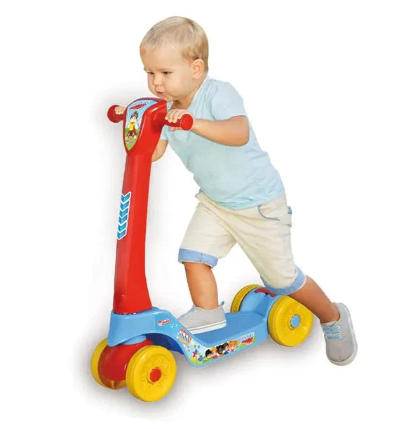Hot Wheel Scooty For Kids Fordable 4 Wheel Kick Scooter Gifts For Toddlers Children Boys Girls Heavy Duty Plastic Scooty For Kids
