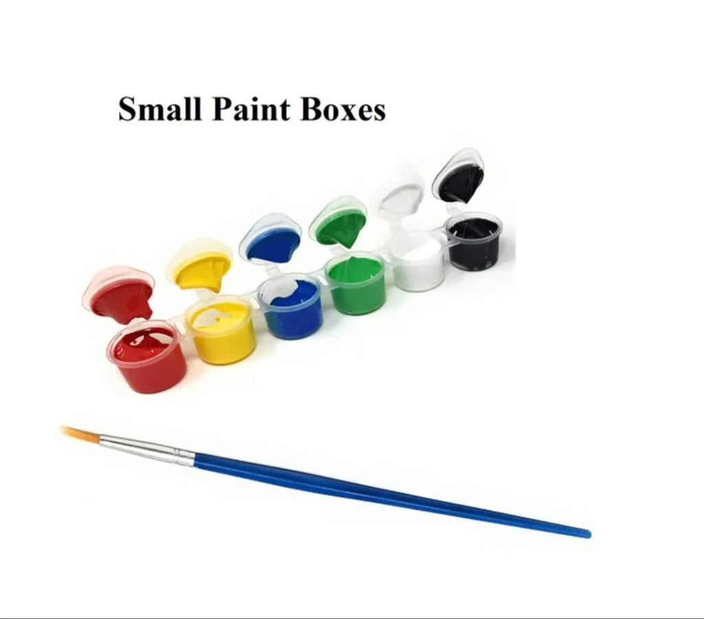 1 box of 15 Orega Poster Color + Free Gift 1 Paint Brush 15 different shades 15ml Each bottles Orega Colors Stationary Item For Girls