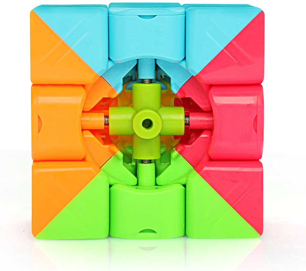 Original Qiyi Rubiks Cube 3x3 Sticker Less Qiyi Warrior S Best Quality Fast Speed Magic Rubik Speed Cube Educational Puzzle Toys