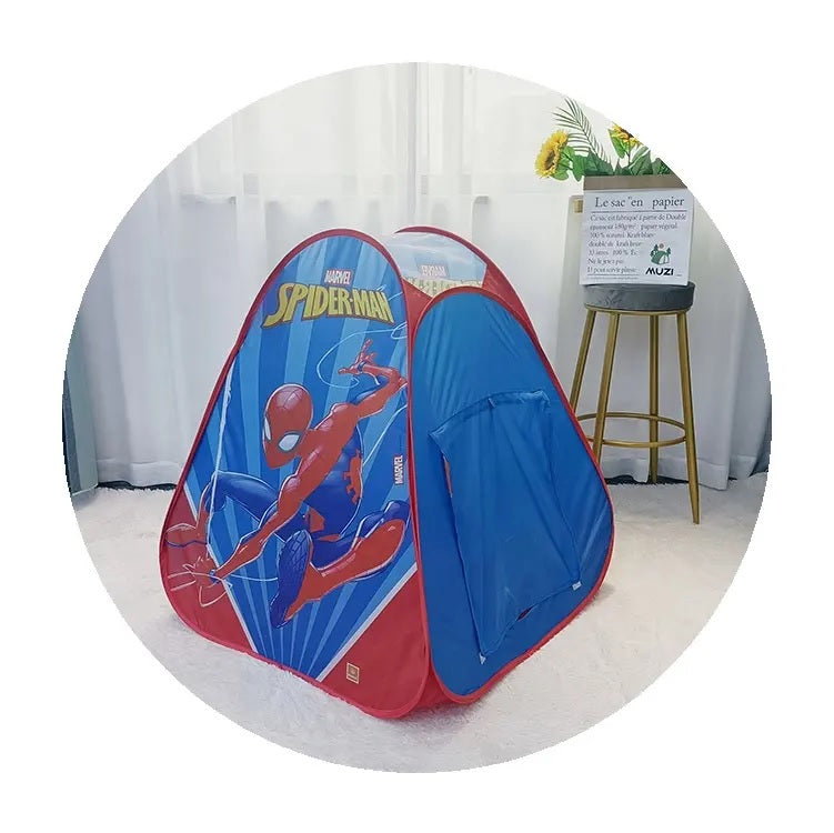 Big Tent House For Kids With 50 Soft Balls Tent Series Pop Up Pretend Play House 110x90x90cm