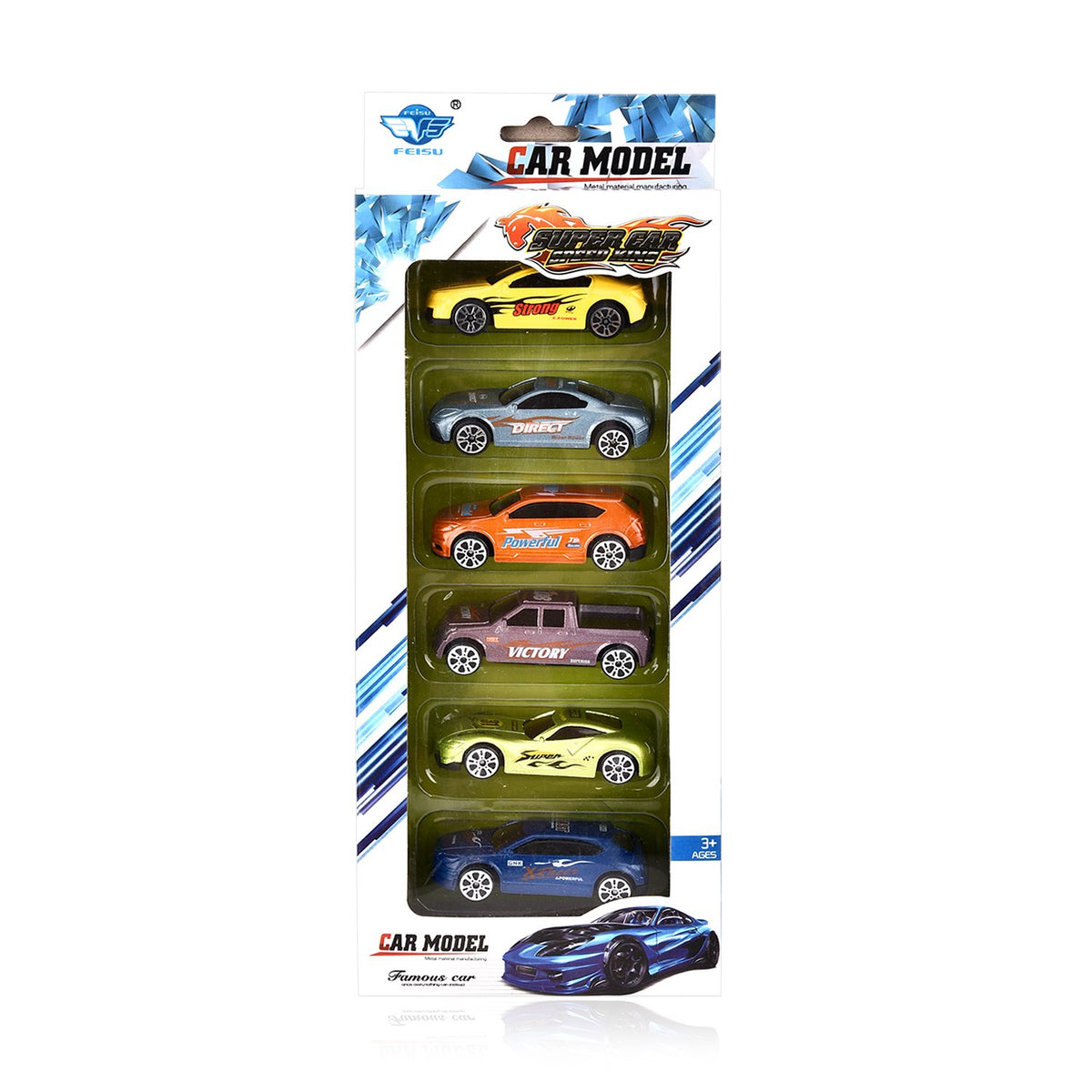 Pack Of 10 & 6 Metal Alloy Pull Back Cars Box Die Cast Hot Wheel Metal Car Set Toys For Kids Children and Boys (RANDOM CAR)