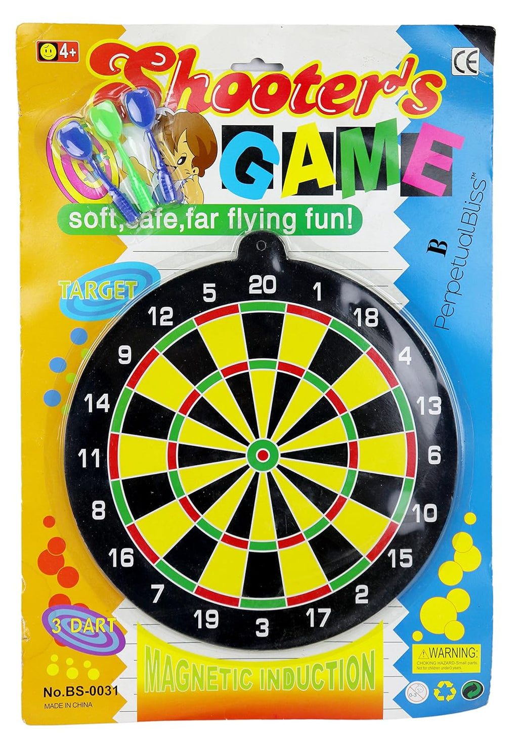 Dart Board For Kids Dart Board Game With 3 Dart Magnetic Dart Board Game Approx.8inch Board