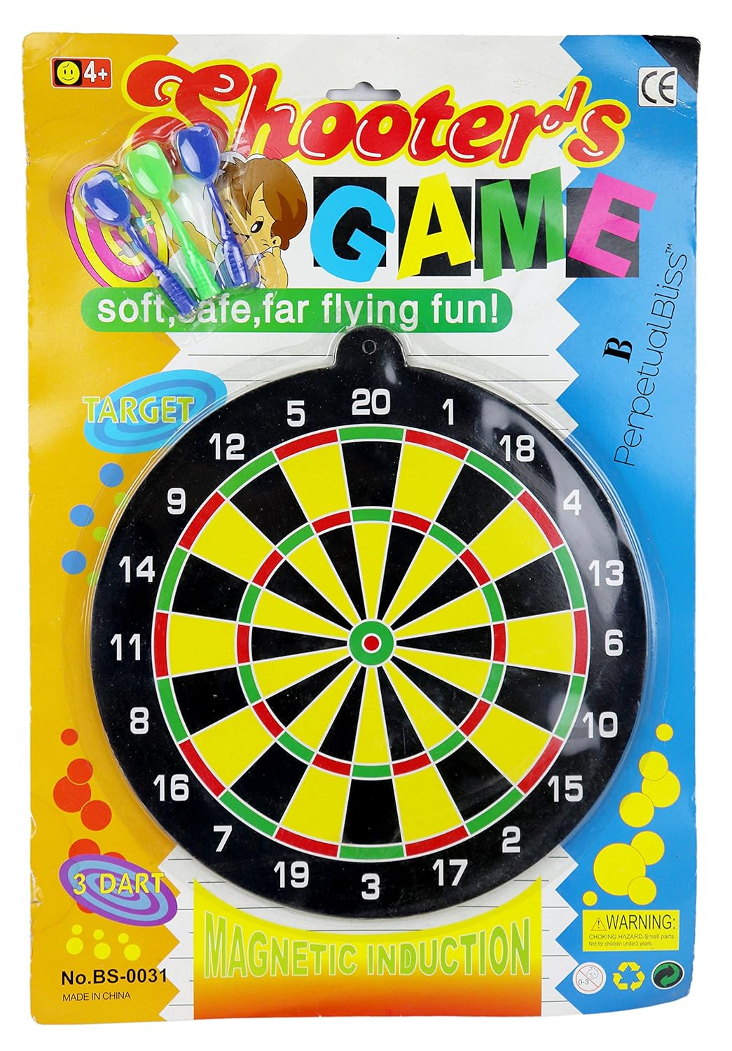 Dart Board For Kids Dart Board Game With 3 Dart Magnetic Dart Board Game Approx.8inch Board