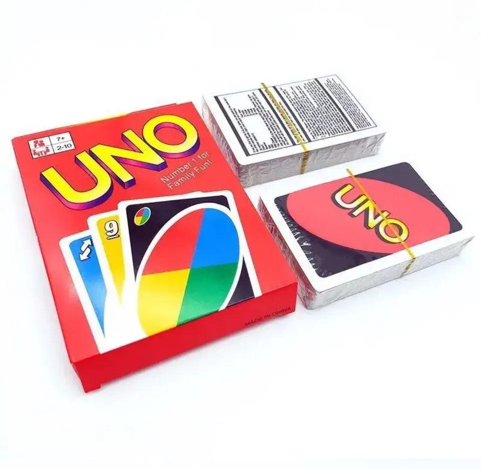 UNO Family Card Game Original Imported Cards Kids Adults Family Fun Games