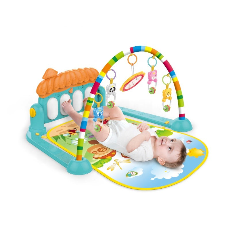 Huanger Piano Fitness Rack Baby Play Gym mat For Toddler Baby