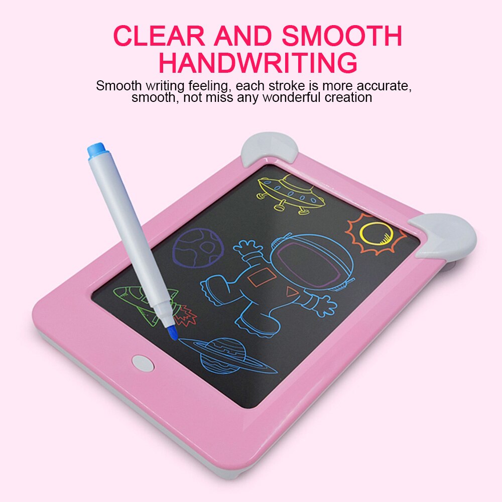 3D Magic Drawing Pad for Kids Light Up LCD Drawing Tab with Markers Digital Doodle Toy