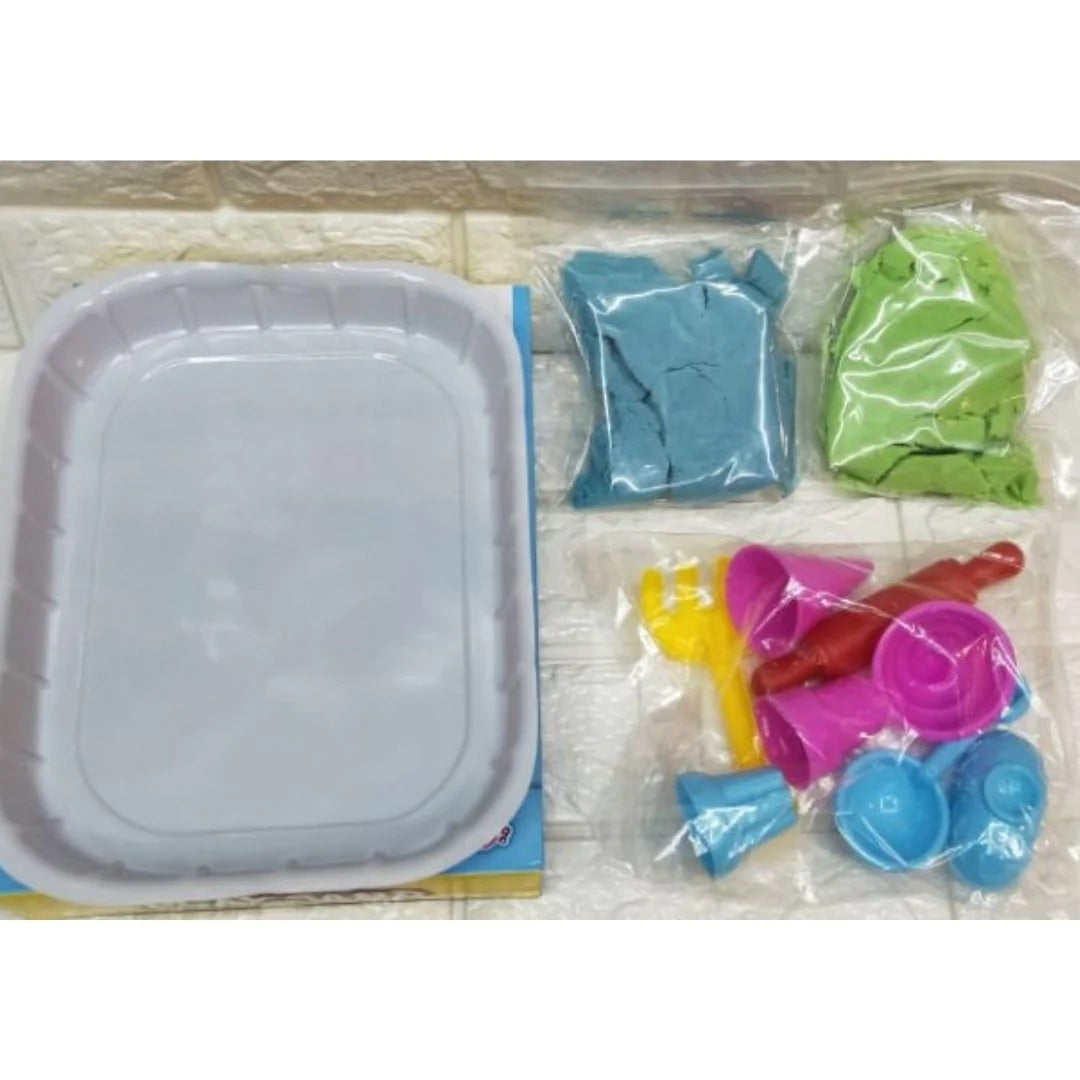 Kinetic Sand With Molds The Original Moldable Sensory Magic Sand Play Dough Educational Toy Non Toxic Kinetic Sand For Boys & Girls