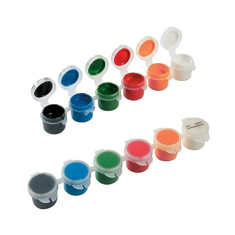 1 box of 15 Orega Poster Color + Free Gift 1 Paint Brush 15 different shades 15ml Each bottles Orega Colors Stationary Item For Girls