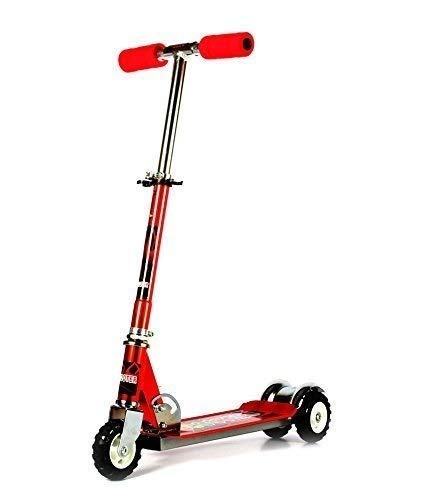 Scooty For Kids Large Size Teenagers Adults Foldable Adjustable Height Heavy Duty Aluminum Alloy 3 Wheel Kick Scooter For Boys and Girls