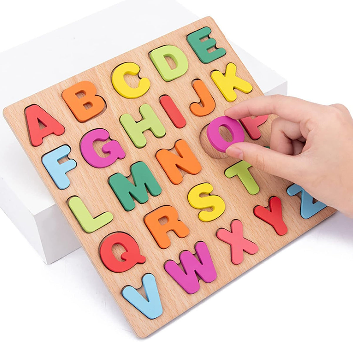 Wooden Alphabet Wooden English Letters Alphabet Number Shape Learning Montessori Toys Preschool Education Kids Learning Toys