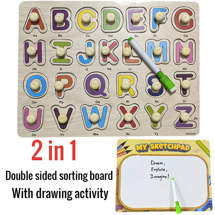 Wooden Alphabet Wooden English Letters Alphabet Number Shape Learning Montessori Toys Preschool Education Kids Learning Toys
