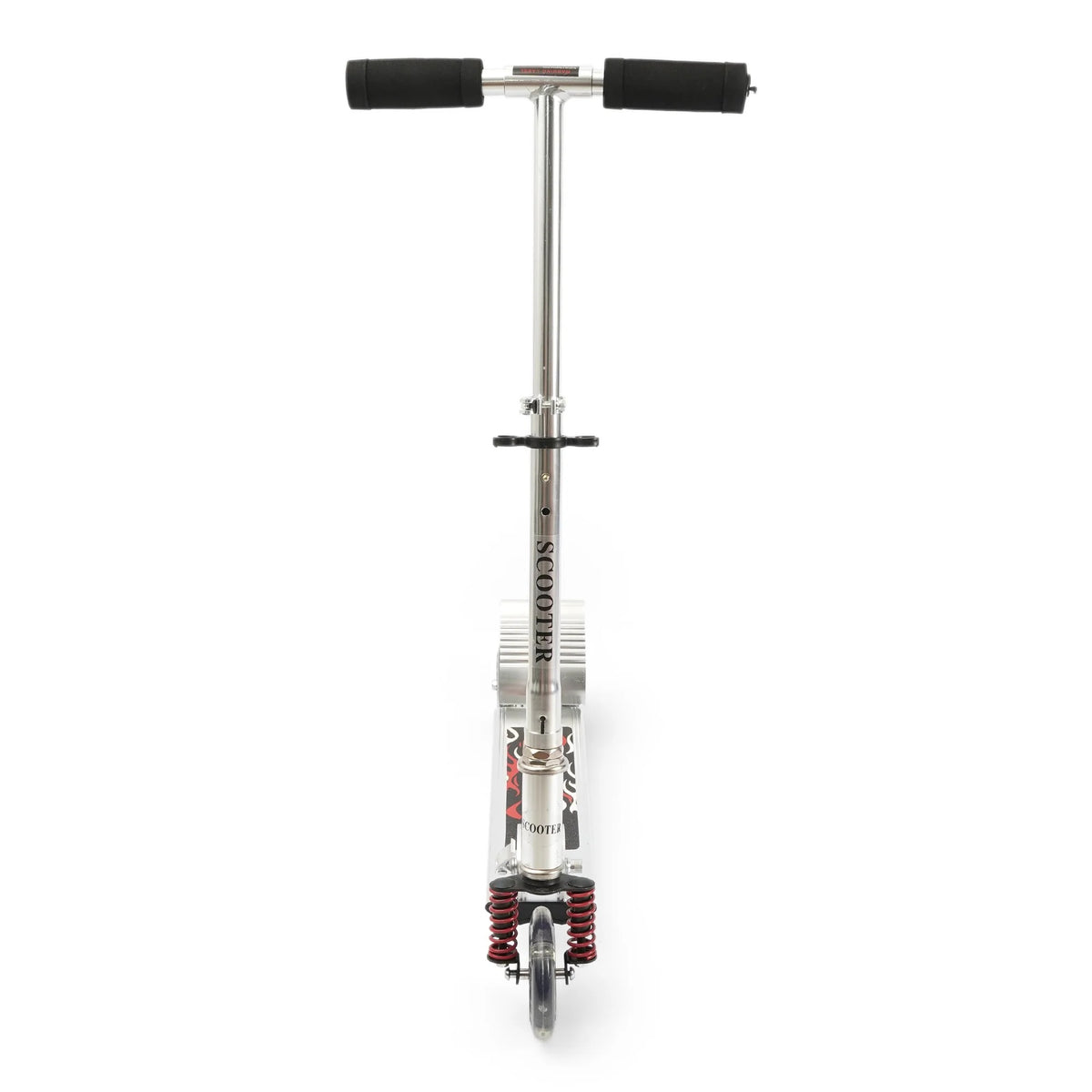 Large Scooty For Kids With Lights Aluminum Metal Foldable Adjustable 3 Wheel Kick Scooter High Quality Aluminum Scooty For Boys And Girl