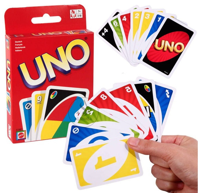 UNO Family Card Game Original Imported Cards Kids Adults Family Fun Games