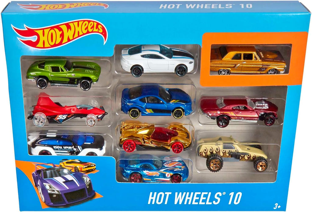 Pack Of 10 & 6 Metal Alloy Pull Back Cars Box Die Cast Hot Wheel Metal Car Set Toys For Kids Children and Boys (RANDOM CAR)