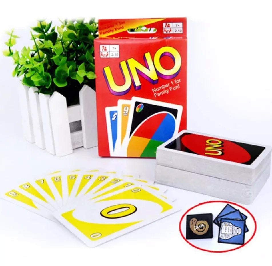 UNO Family Card Game Original Imported Cards Kids Adults Family Fun Games