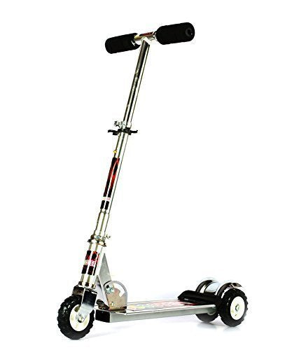 Scooty For Kids Large Size Teenagers Adults Foldable Adjustable Height Heavy Duty Aluminum Alloy 3 Wheel Kick Scooter For Boys and Girls