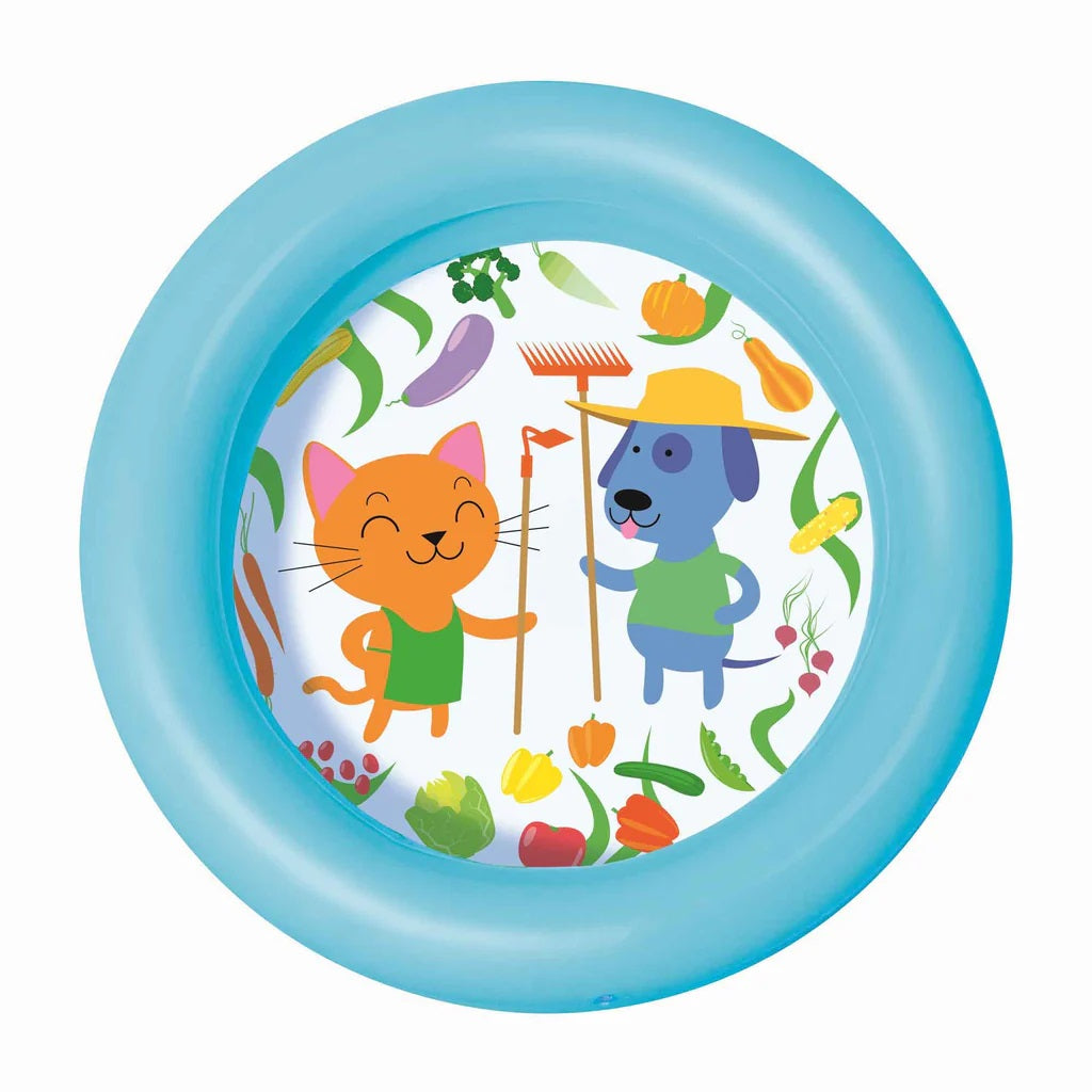 Bestway Inflatable Baby Swimming Pool For Kids Bathtub 24" x 6" Inflatable Kids Bath Tub For Children Ring pool kids swimming pool