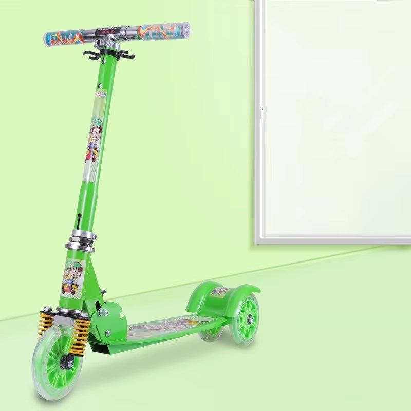 Big Scooty For Kids Adjustable 3 Wheel Large Kick Scooter Gifts For Toddlers Children Boys Girls 12years