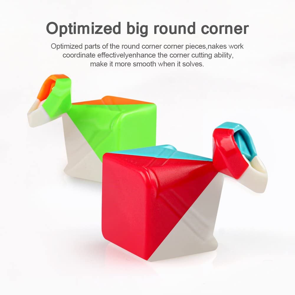 Original Qiyi Rubiks Cube 3x3 Sticker Less Qiyi Warrior S Best Quality Fast Speed Magic Rubik Speed Cube Educational Puzzle Toys