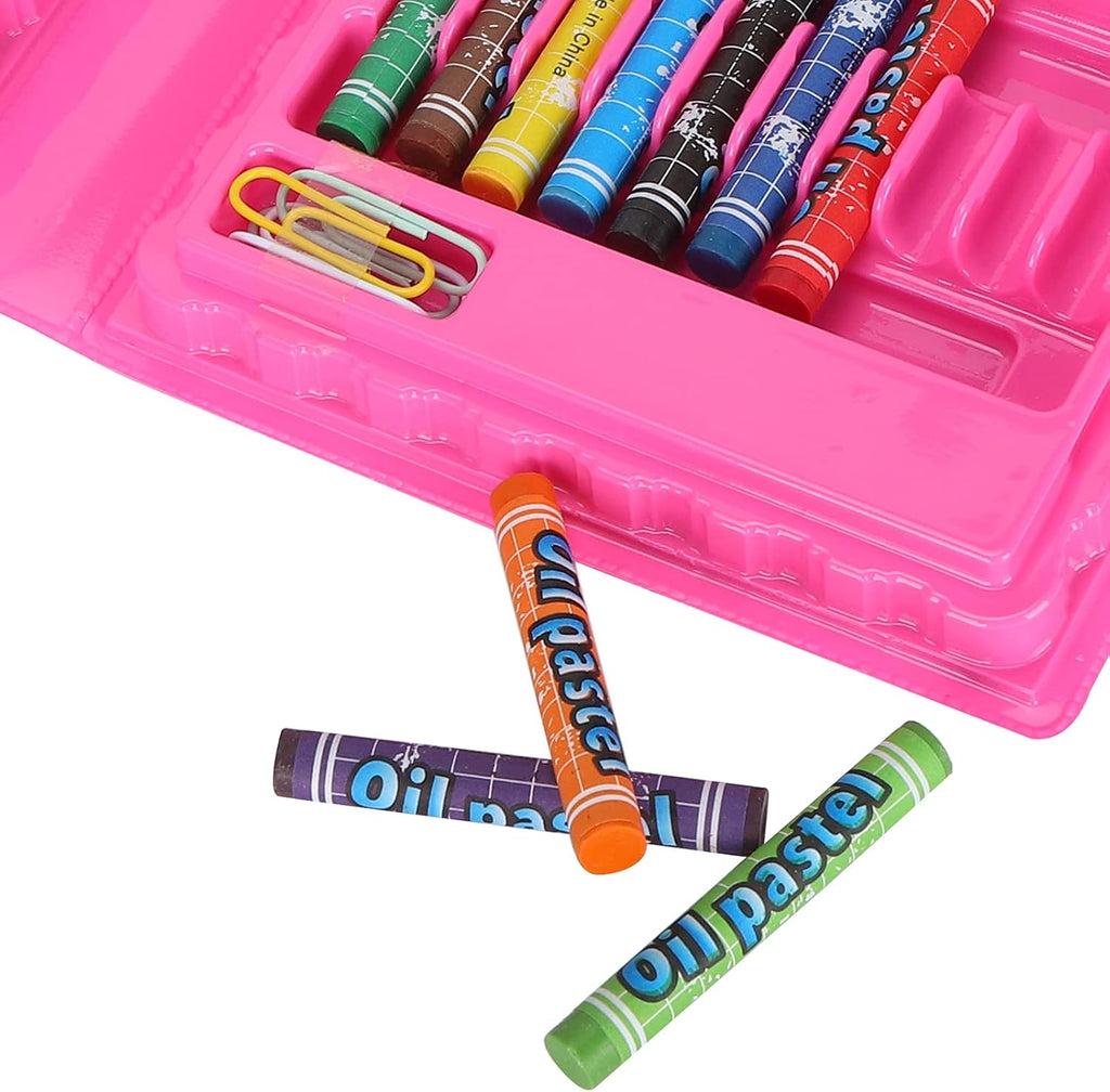 Color Art Book Craft Set Color Box Set For Girls and Boys Colors Box Color Pencil Crayons Colors Kids Painting School Kit 42pcs Artiest Kit Art Set for Kids