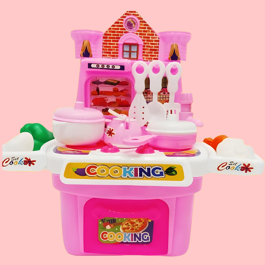 Kitchen Set toy for Kids Girls Boys Kitchen Cooking Toy Set With Tap Water And Accessories Pretend Play Toys for Children's