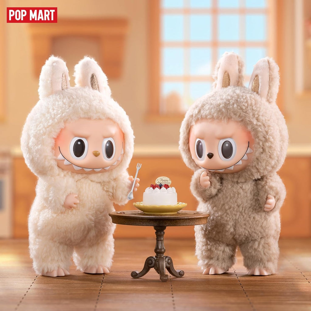 Labubu Original Pop Mart Labubu Doll Blind Box Plush Toy Binginto Energy Series Cute Soft Bunny Doll with Keychain for Kids Girls Boys Colorful Fluffy Labubu Character Key Ring Random Color