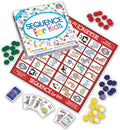 Sequence for Kids Strategy Game A Sequence Game JUST for Children! Junior Sequence for Kids (2-4 Players) Age 3+ Perfect for Gifting,Party,Picnic,Time Spending with Children Game