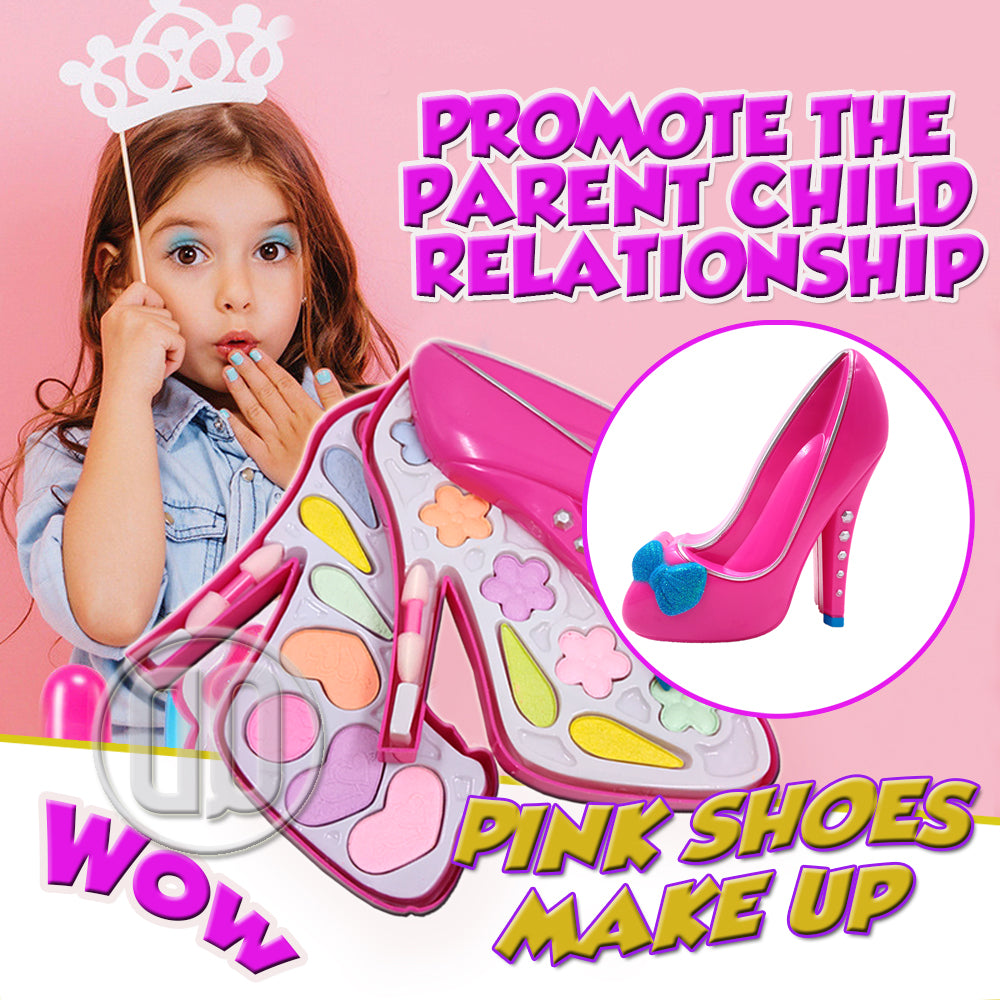 Kids Real Makeup Skin Friendly Cosmetic Fashion Beauty Set Pretend Play Toy Cosmetic Kit For Girls