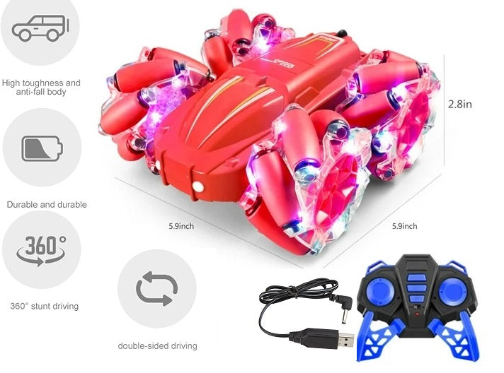 360 Twisting Remote Control Car Toy Rechargeable Toy Cars
