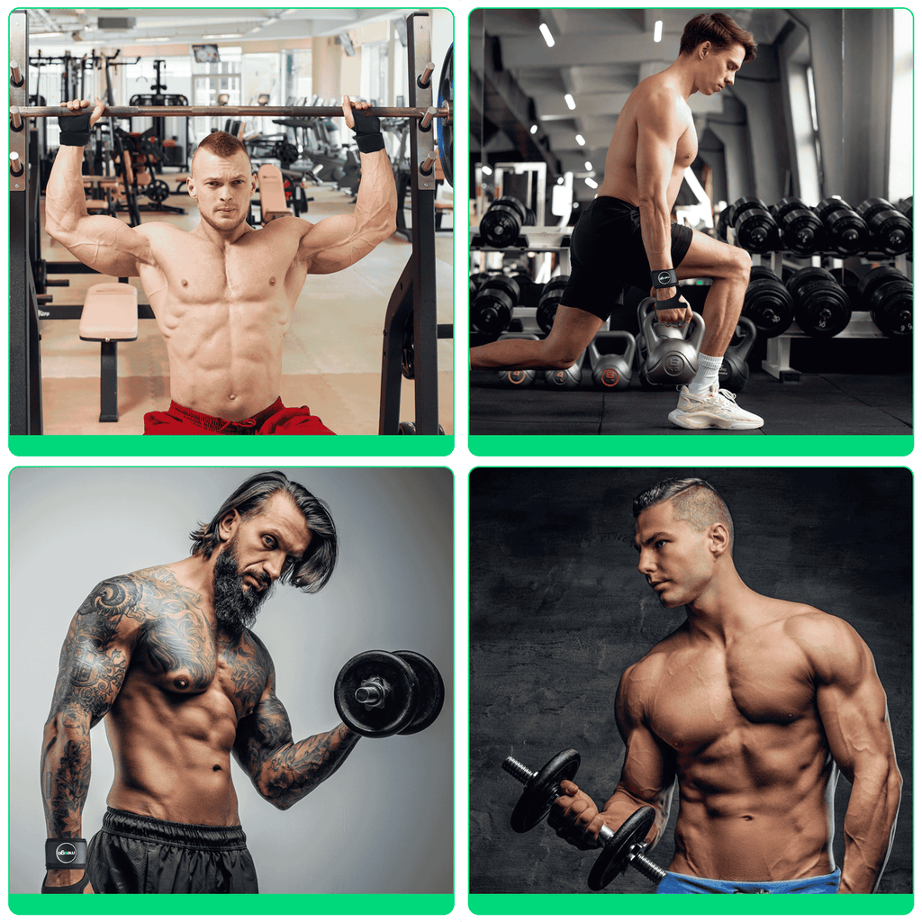 Weightlifting Gym Gloves With Wrist Support Fitness GYM GLOVES Weight Lifting Gloves Fitness Gloves With Wrist Wrap, Gym Workout, Weightlifting & Fitness