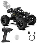 Smoke Rock Crawler Electric RC Vehicles Alloyed Remote Control Spray Toy Car for Kids & Boys Monster RC Truck with Rechargeable Rc Car 4x4 High Speed