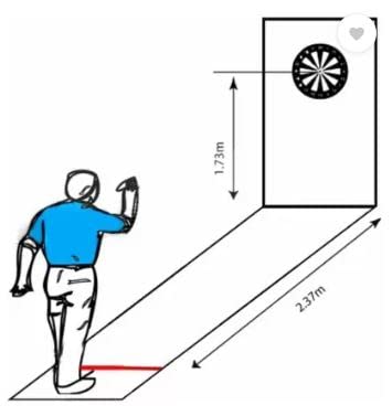 Dart Board For Kids Dart Board Game With 3 Dart Magnetic Dart Board Game Approx.8inch Board