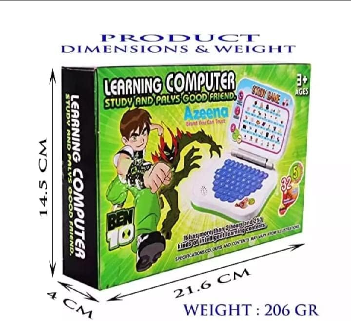Mini Educational Laptop Toy for kids With Learning Games For Pre School Educational Laptop Fun and Learn Activity For Boys And Girls