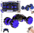 RC Stunt Car with Gesture Watch Control & Remote Controller, 360° Rotating 4 Wheel Double Sided Racing Toy for Kids