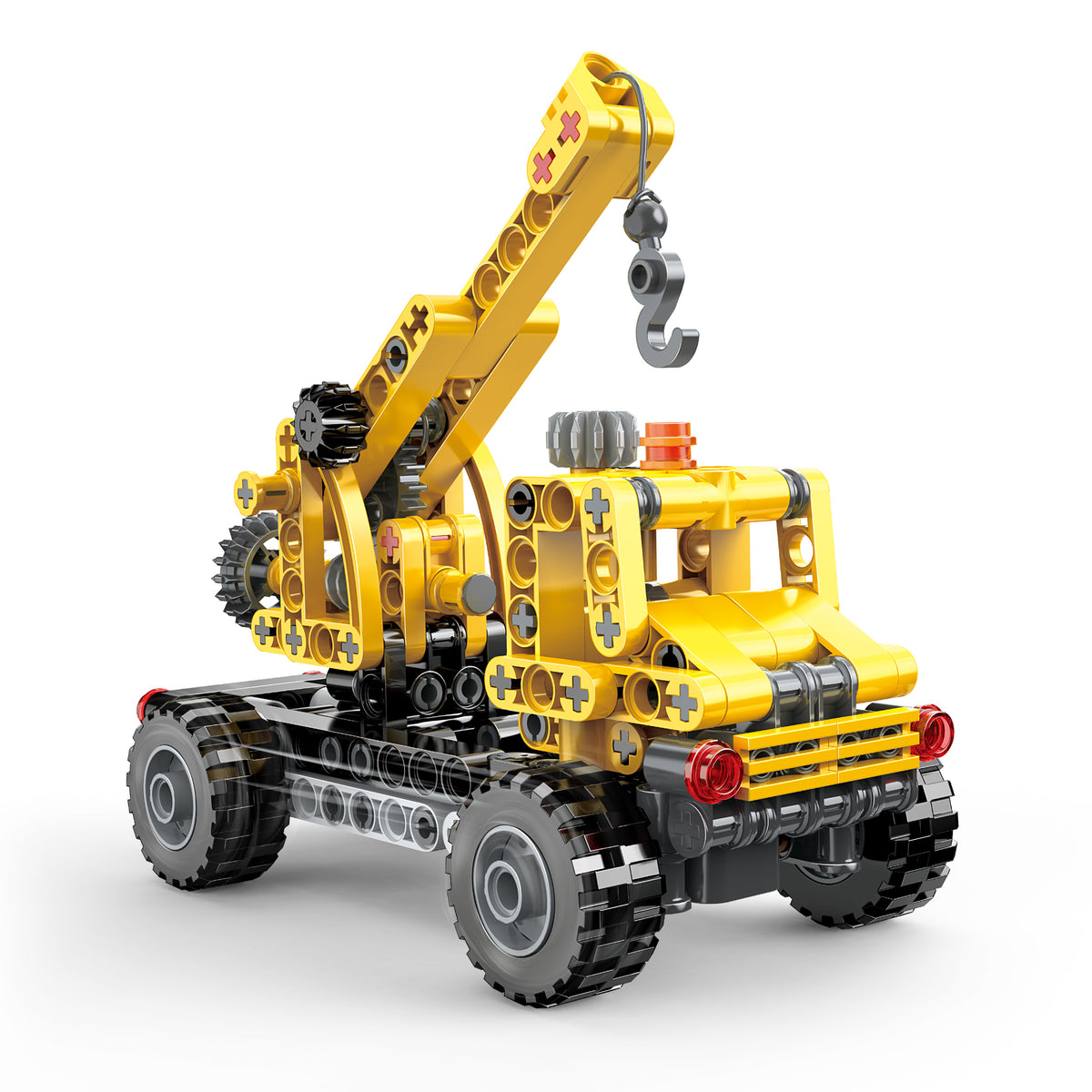 Lego Engineer Construction Vehicle Building Blocks Set Crane, Bulldozer & Loader Toy for Kids Educational STEM Blocks