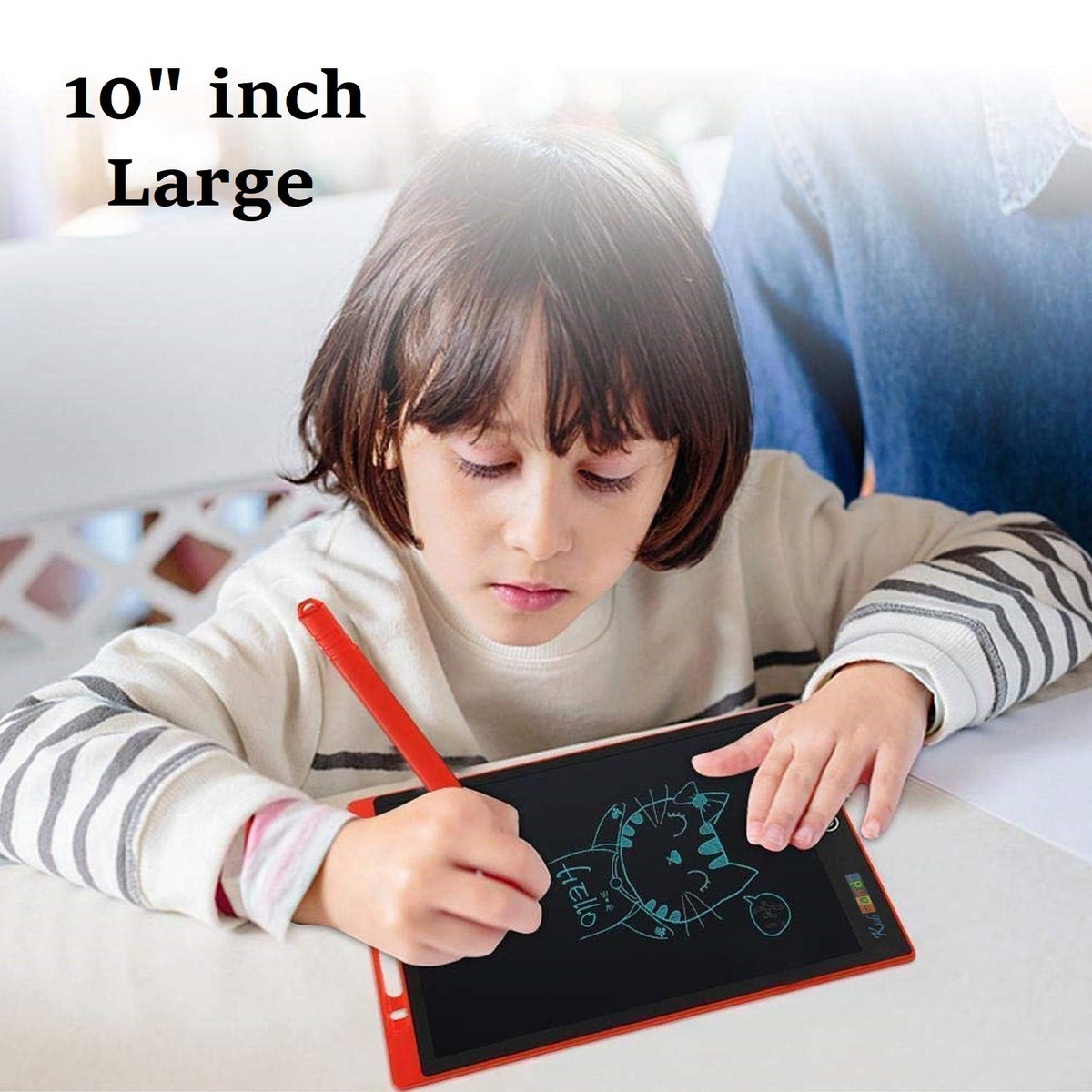 LCD Writing Tablet 8.5 Inch Multicolor Digital Drawing Pad – Electronic Erasable Writing Board, Reusable LCD Writing Pad for Kids, Educational Learning Toy for Writing, Doodling & Drawing