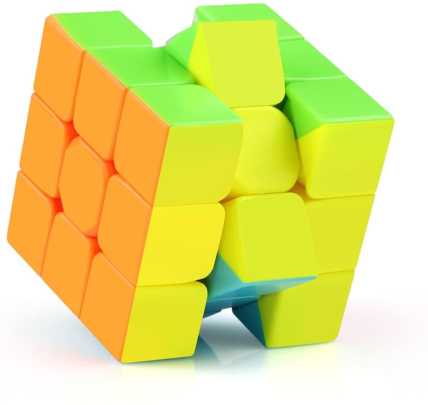Original Qiyi Rubiks Cube 3x3 Sticker Less Qiyi Warrior S Best Quality Fast Speed Magic Rubik Speed Cube Educational Puzzle Toys