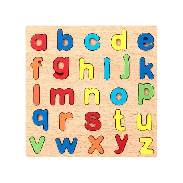 Wooden Alphabet Wooden English Letters Alphabet Number Shape Learning Montessori Toys Preschool Education Kids Learning Toys
