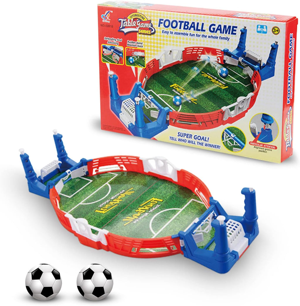 Mini Table Football Game, Table Football Desktop Football Toy Gifts for Children Boy Indoor 2-Player Party Tabletop Soccer Toys for Children Kids Adults