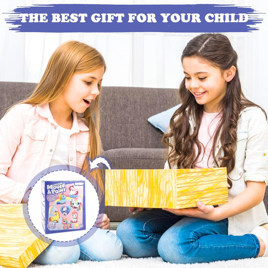 DIY Plaster Mould And Painting Set Ceramic Painting Kit With Acrylic Paints Set For Kids, Art and Craft Kit Painting Kit for Kids, Girls, Boys